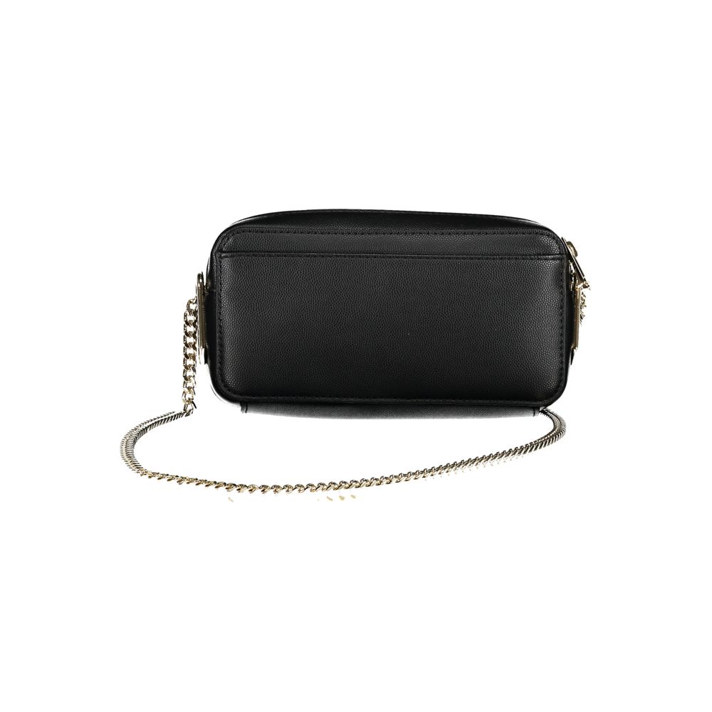 Tommy Hilfiger Black Faux Leather Handbag