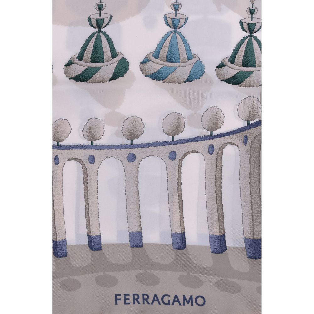 Ferragamo Silk Scarf: Timeless Elegance in Vibrant Design