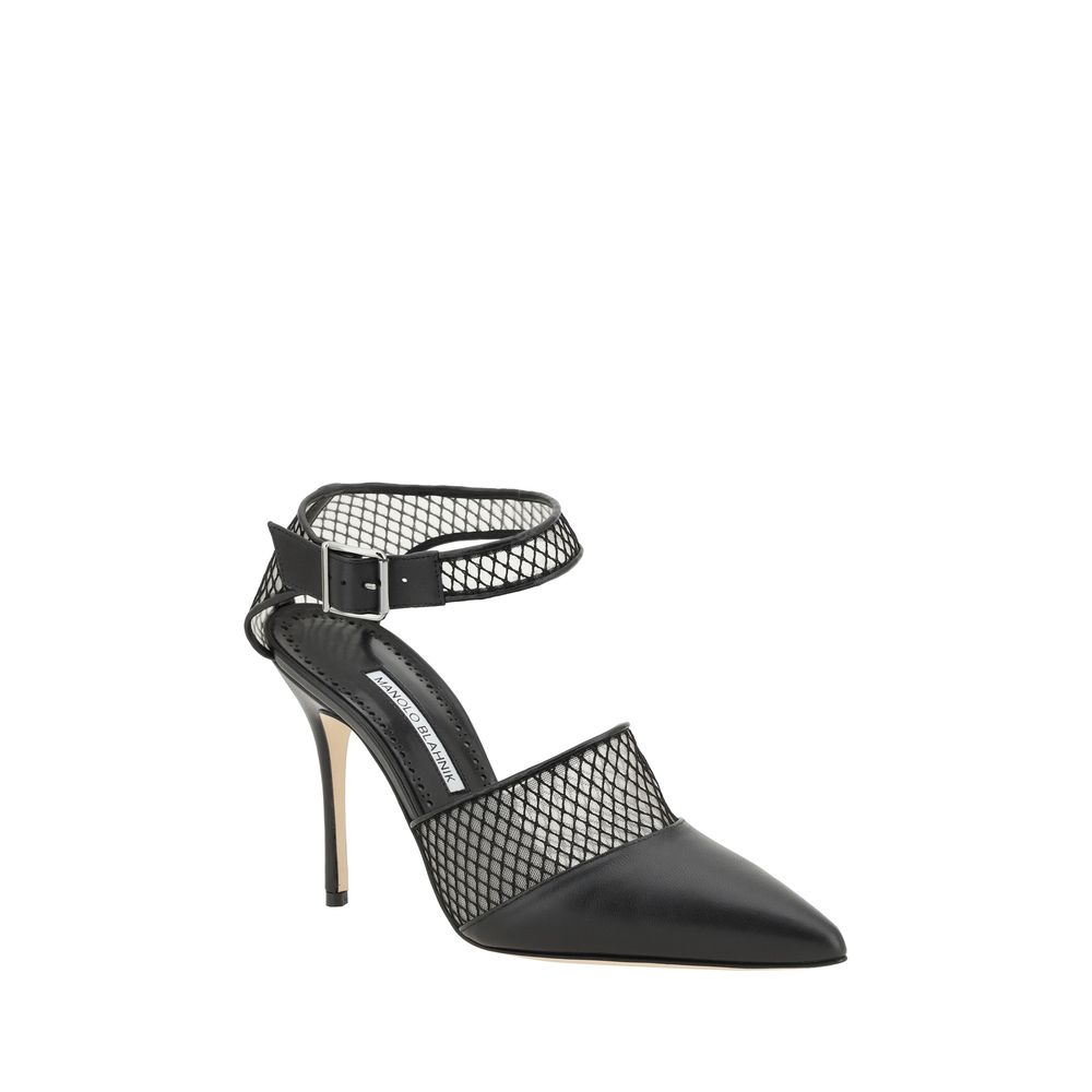 Manolo Blahnik Jatelah Nappa Pumps - Elegance Redefined