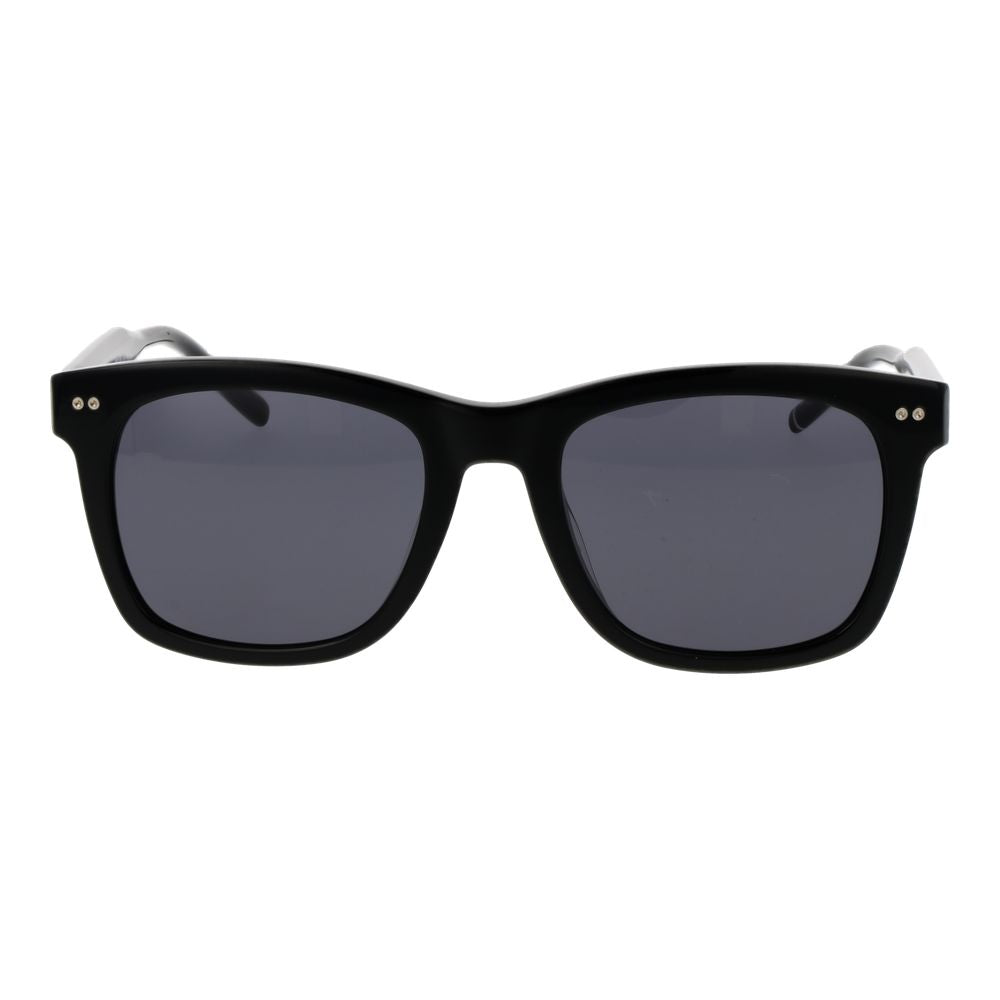 Tommy Hilfiger Men's Sunglasses – Black Full-Rim Frame with Grey Lenses
