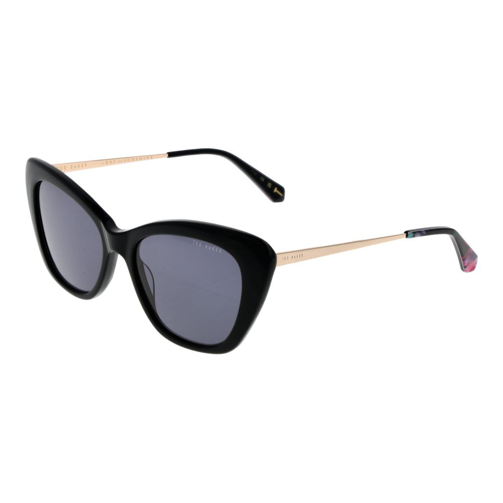 Ted Baker Women's Cat Eye Sunglasses – Black Frame with Grey Lenses