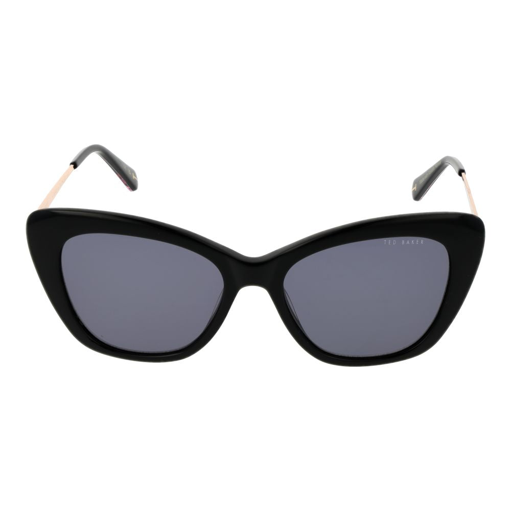 Ted Baker Women's Cat Eye Sunglasses – Black Frame with Grey Lenses