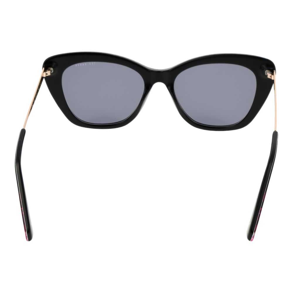 Ted Baker Women's Cat Eye Sunglasses – Black Frame with Grey Lenses