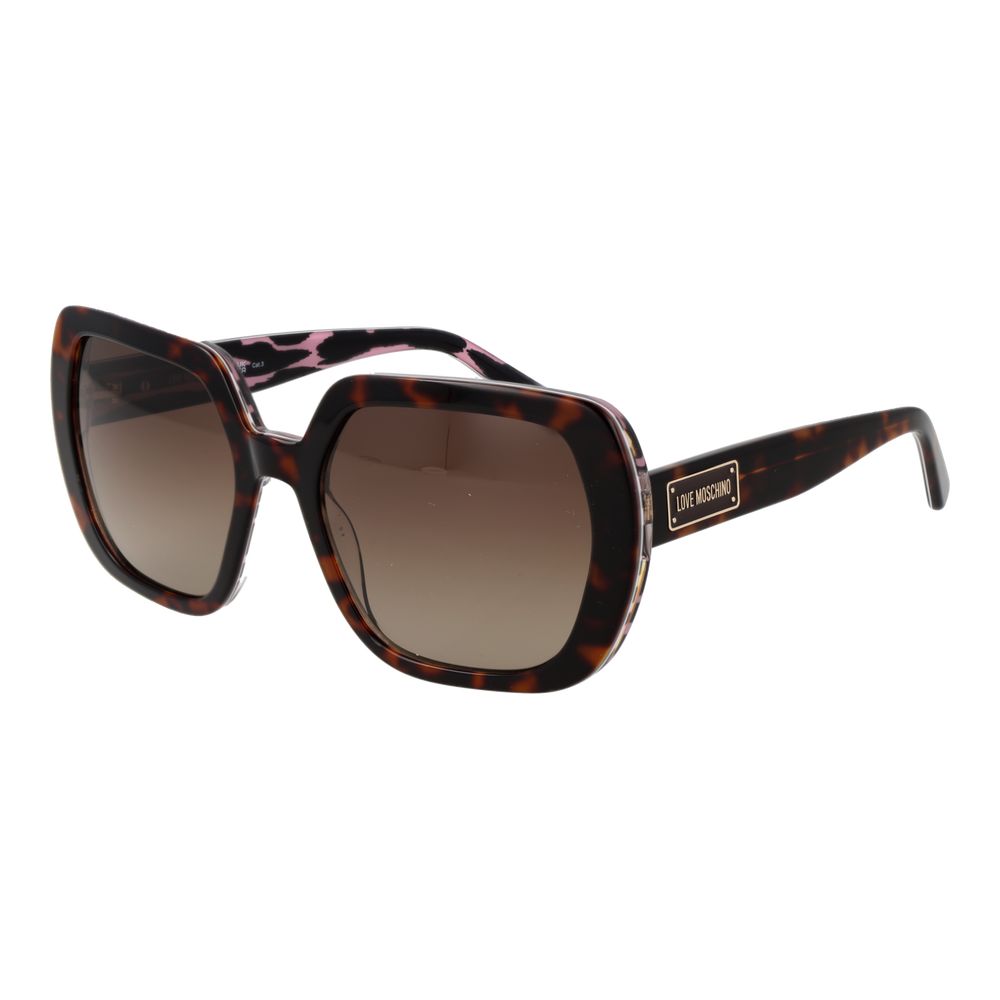 Love Moschino Brown Womens Sunglasses