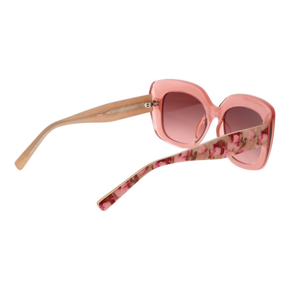 Ted Baker Women's Sunglasses – Rose Butterfly Frame with Gradient Lenses, 51mm