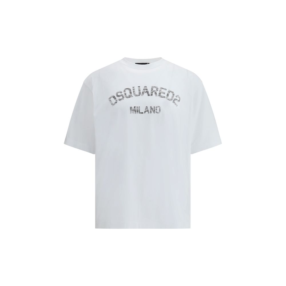 Dsquared² Logoed T-Shirt - Urban Essential with Bold Character