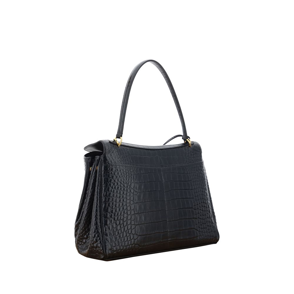 Balenciaga Rodeo Medium Handbag - Crocodile-Effect Elegance
