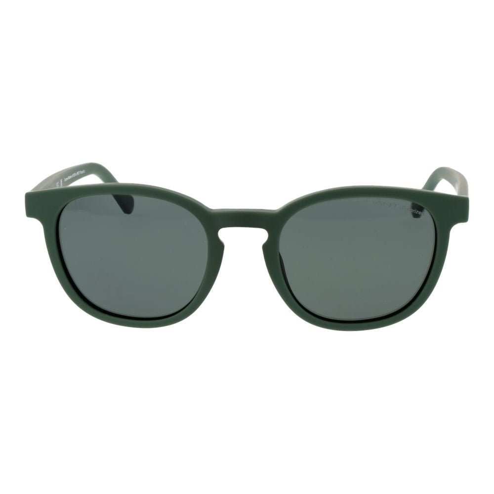Gant Green Men’s Sunglasses – Stylish Full-Rim Frame with Green Polarized Lenses, 53mm