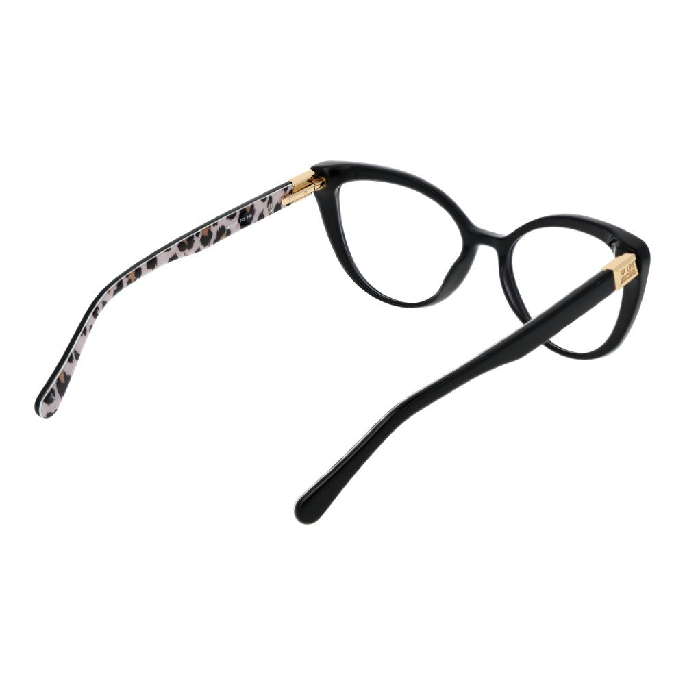 Love Moschino Black Women’s Optical Glasses – Cat Eye Frames