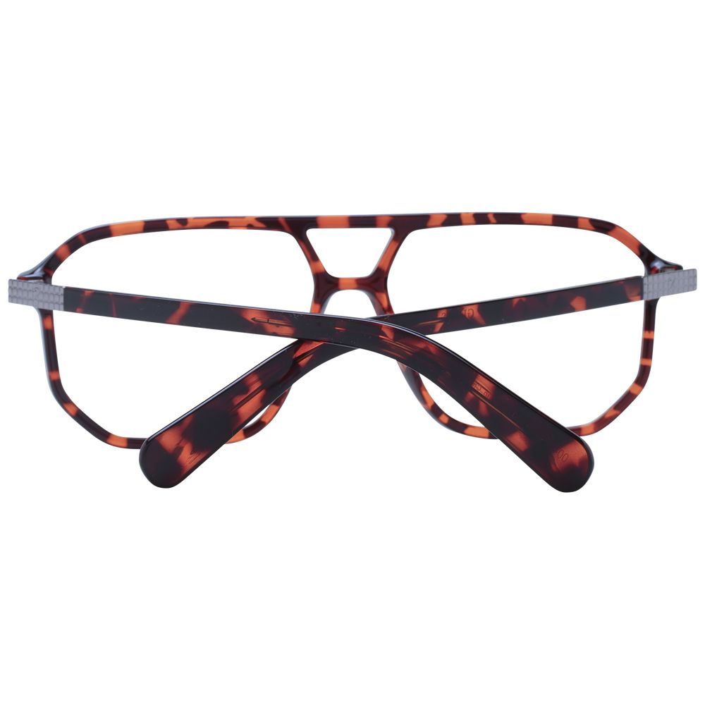 Guess Unisex Optical Frames – Brown Full-Rim, 57mm