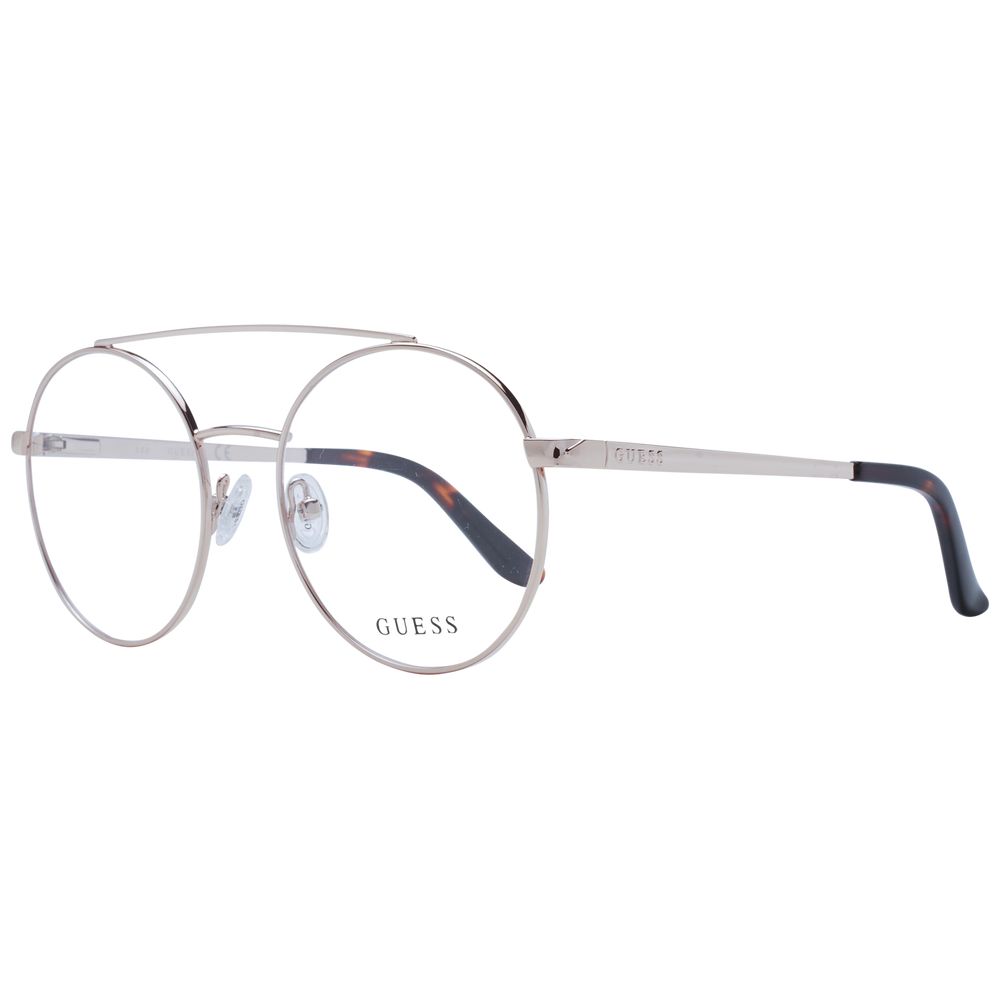 Guess Women’s Optical Frames – Gold Full-Rim, 52mm