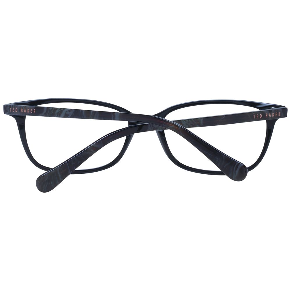 Ted Baker Women’s Optical Glasses – Black Rectangle Frame, 52mm