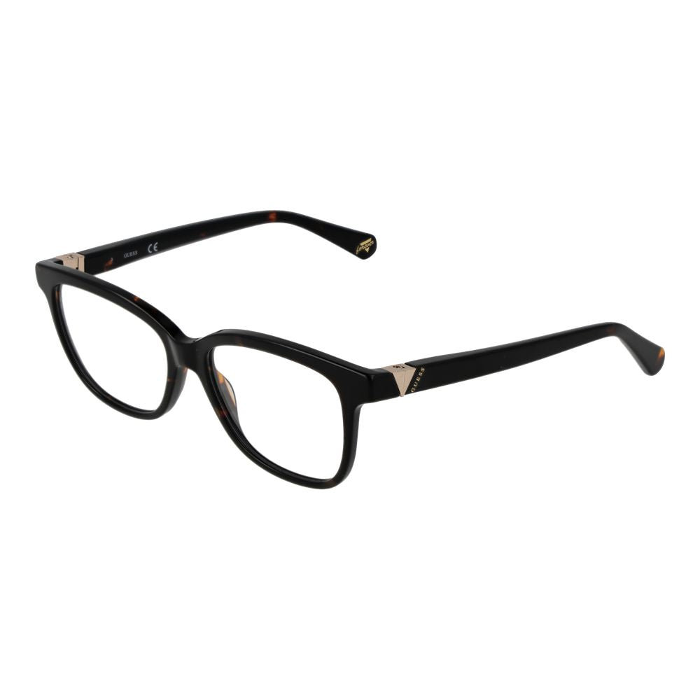 Guess Brown Unisex Optical Frames – Butterfly Full-Rim, 51mm