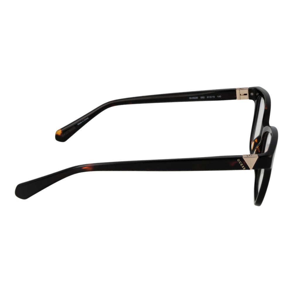 Guess Brown Unisex Optical Frames – Butterfly Full-Rim, 51mm