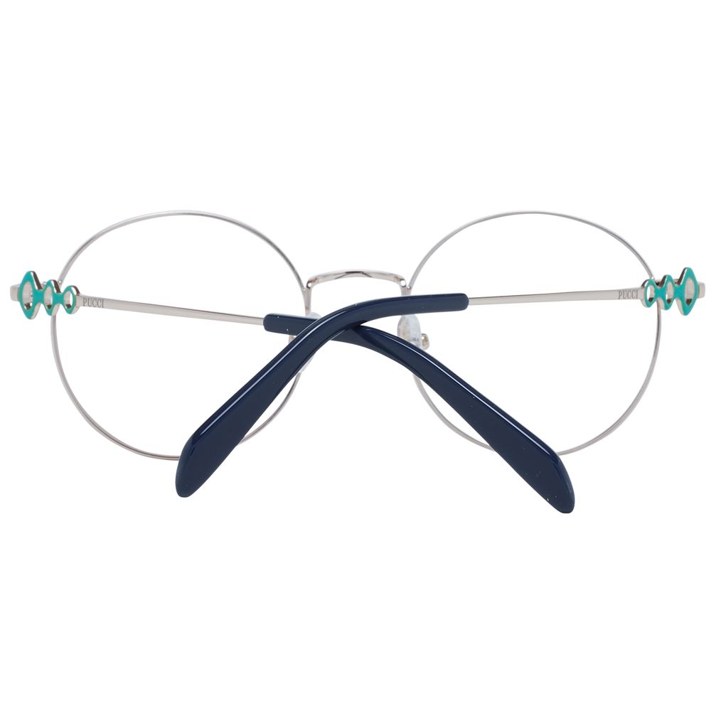 Emilio Pucci Women's Optical Glasses – Blue Round Frame, 50mm