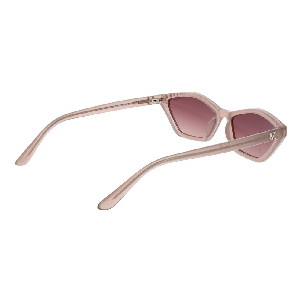 Marciano by Guess Women's Cat Eye Sunglasses – Rose Frame with Purple Gradient Lenses, 56mm