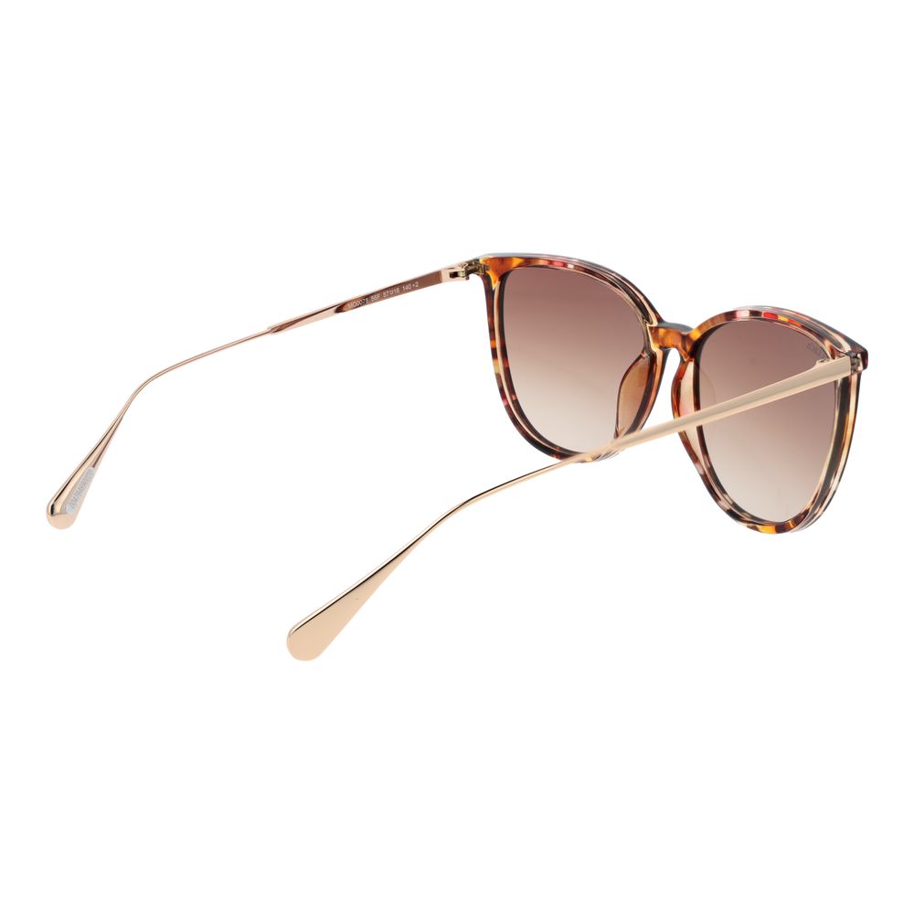 Max & Co Women’s Brown Sunglasses – Chic Butterfly Frame with Gradient Lenses, 57mm