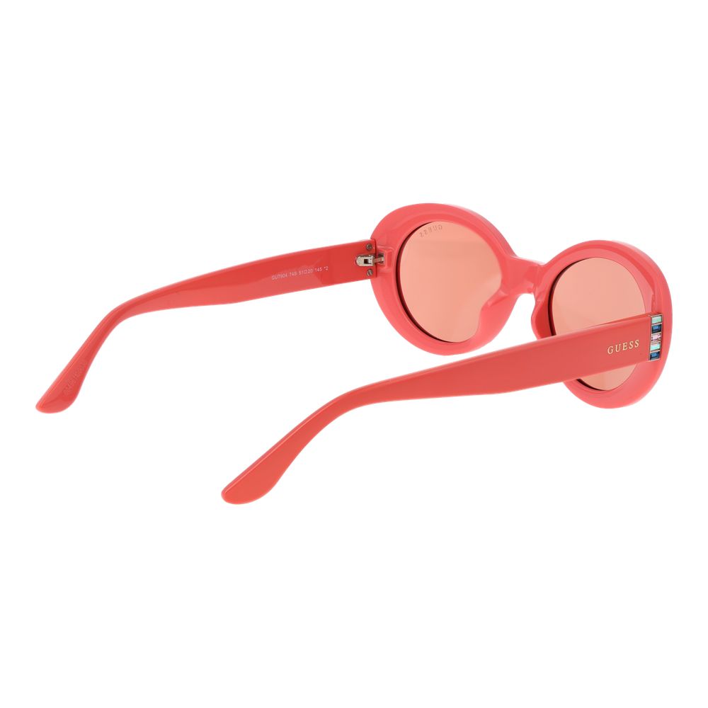 Guess Women’s Sunglasses – Rose Full-Rim Frame with Rose Lenses, 51mm
