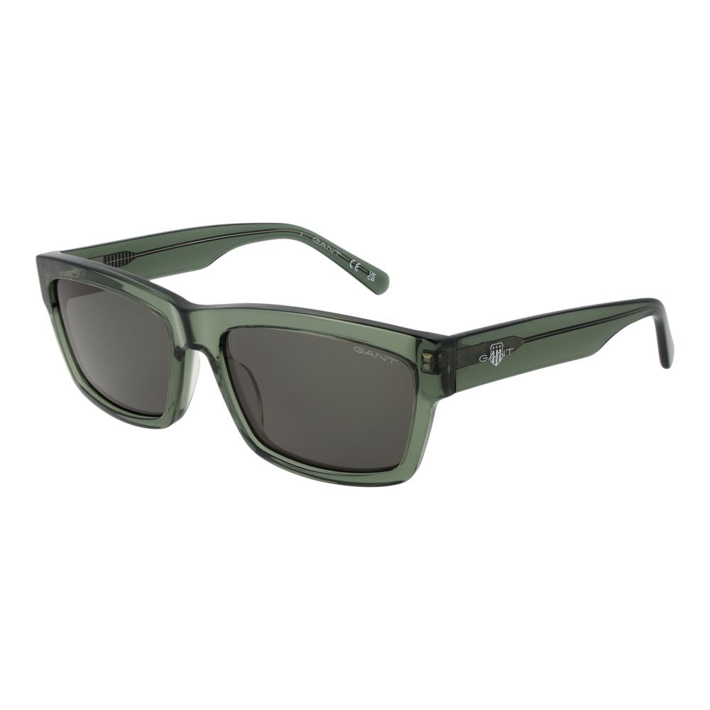 Gant Men's Sunglasses – Green Full-Rim Frame with Green Lenses, 60mm