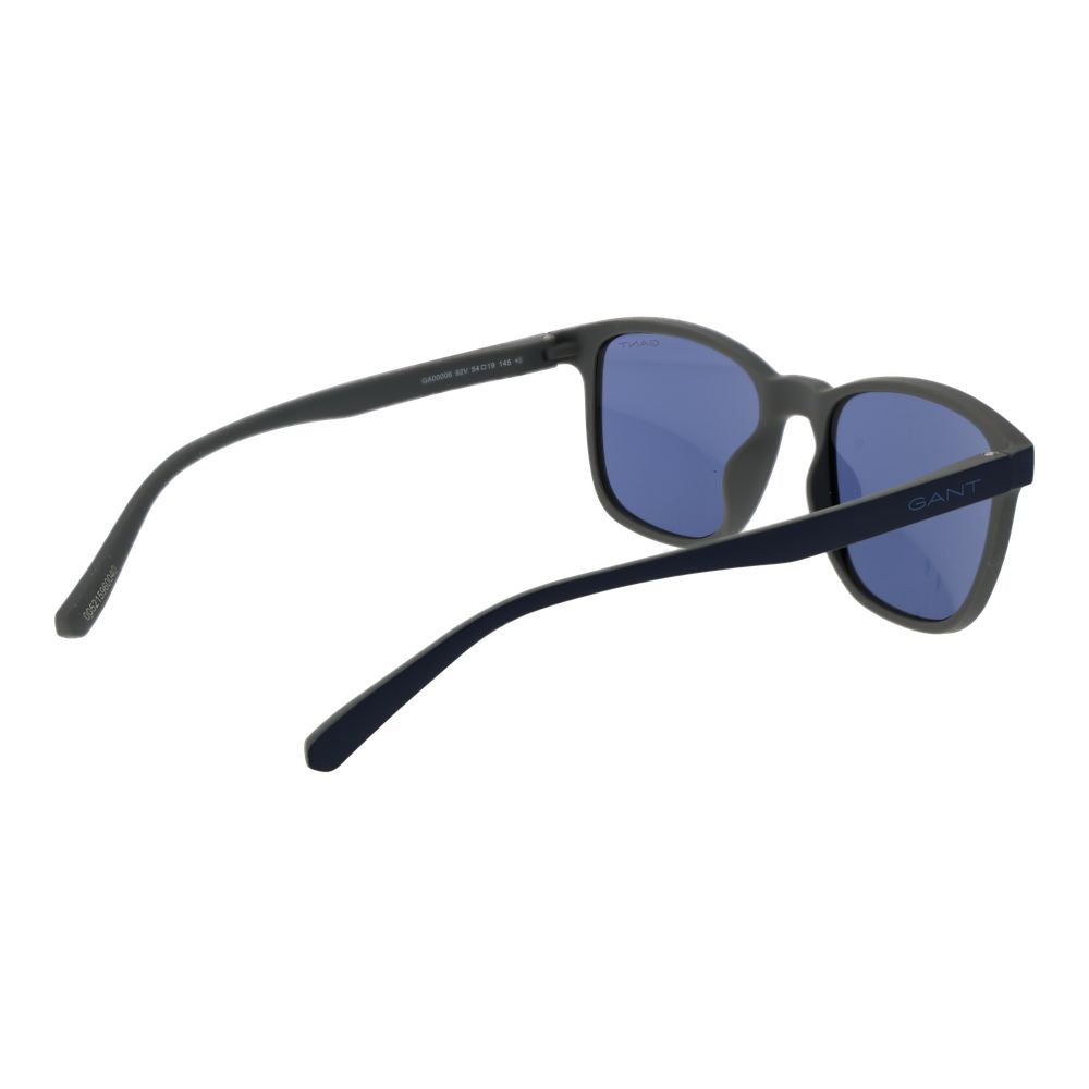 Gant Blue Men’s Sunglasses – Full-Rim Plastic Frame with Blue Lenses, 54mm