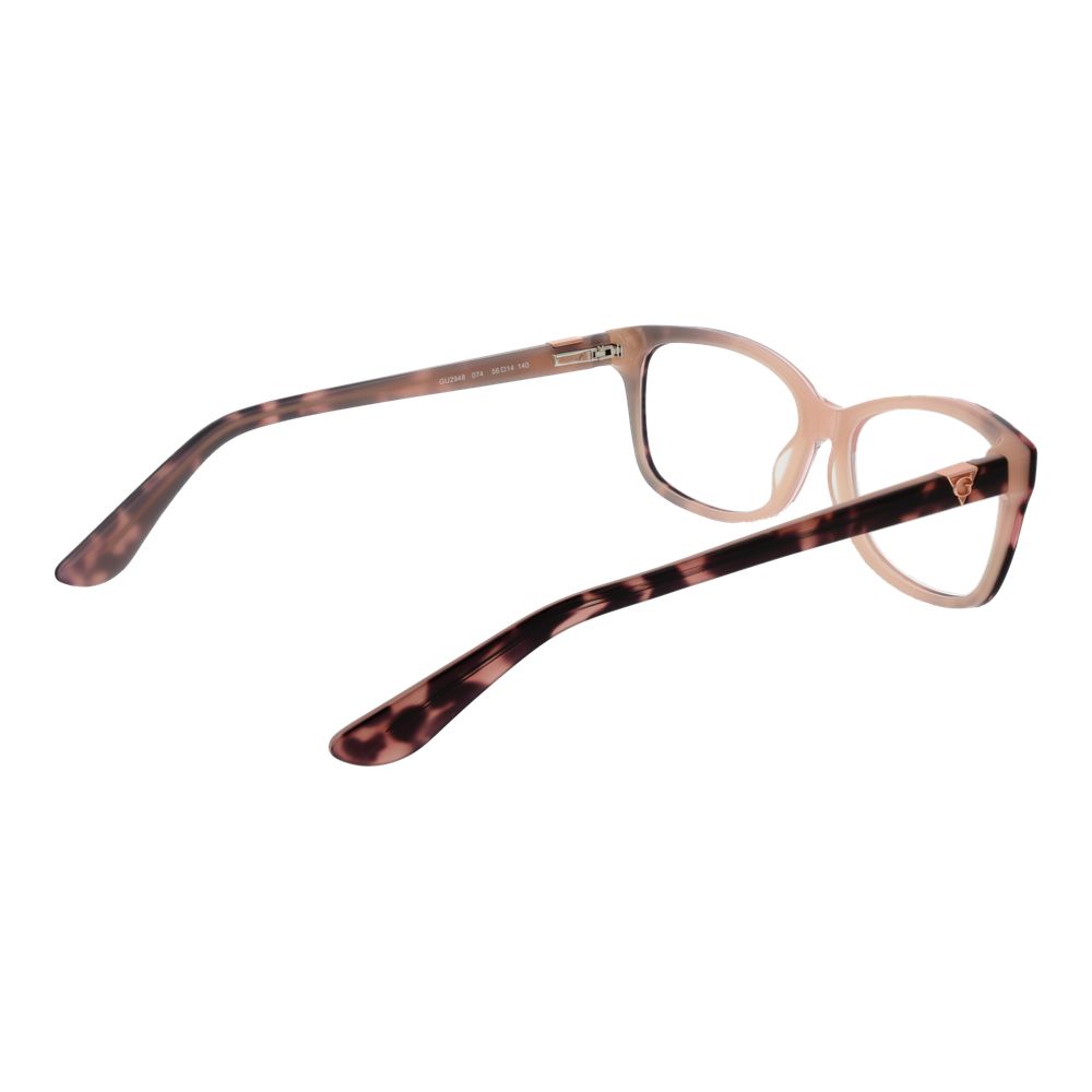 Guess Women’s Sunglasses – Rose Full-Rim Frame with Demo Lenses, 56mm