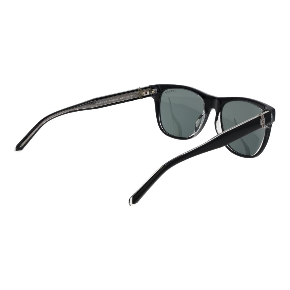Guess Black Men’s Full-Rim Sunglasses – 54mm