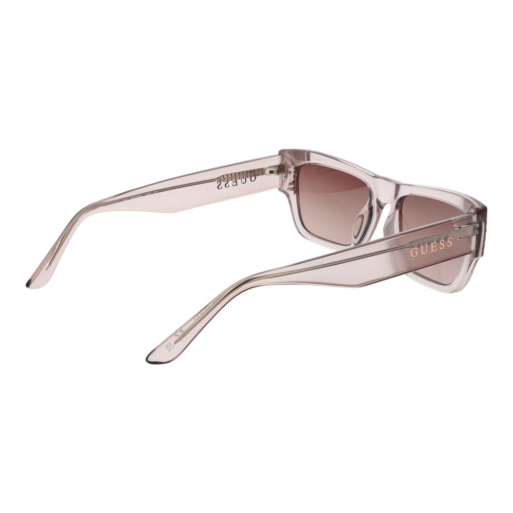Guess Women’s Sunglasses – Rose Full-Rim Frame with Brown Gradient Lenses, 53mm