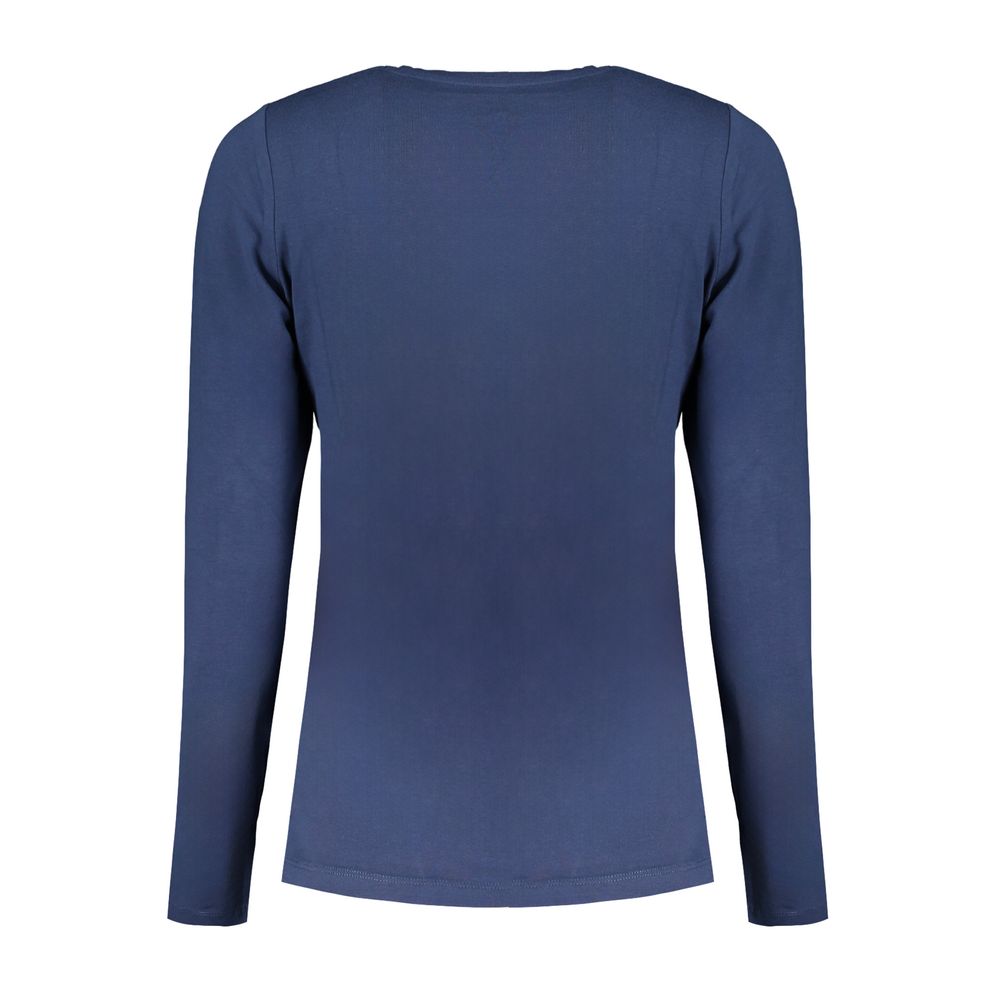 Pepe Jeans Blue Cotton Long Sleeve T-Shirt