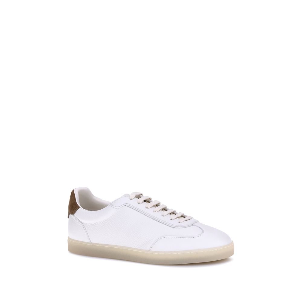 Brunello Cucinelli Leather Sneakers - Elegant Casual Footwear
