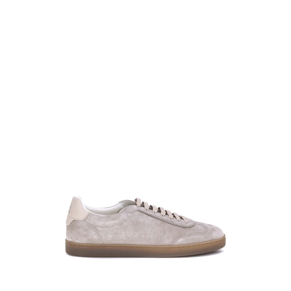 Brunello Cucinelli Suede Sneakers: Elegance Meets Comfort