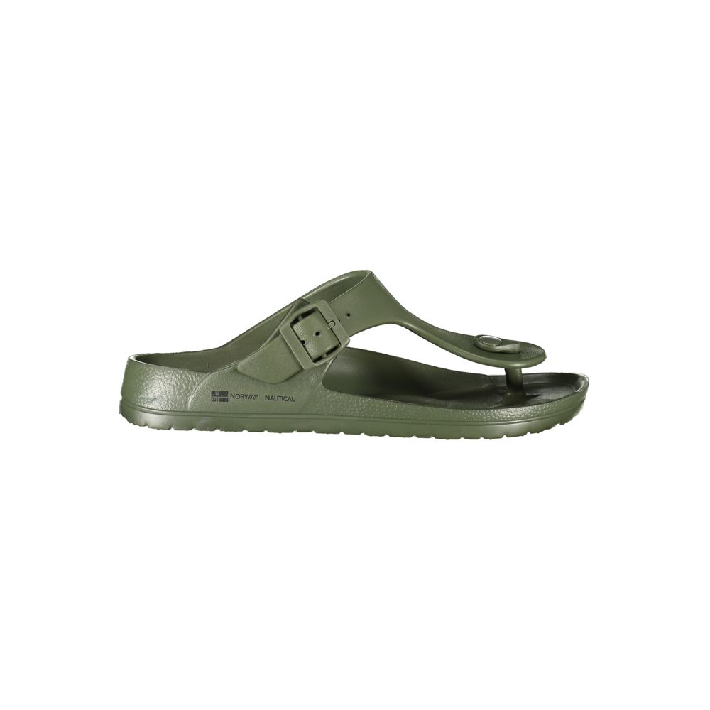 Norway 1963 Green Plastic Sandals for Men