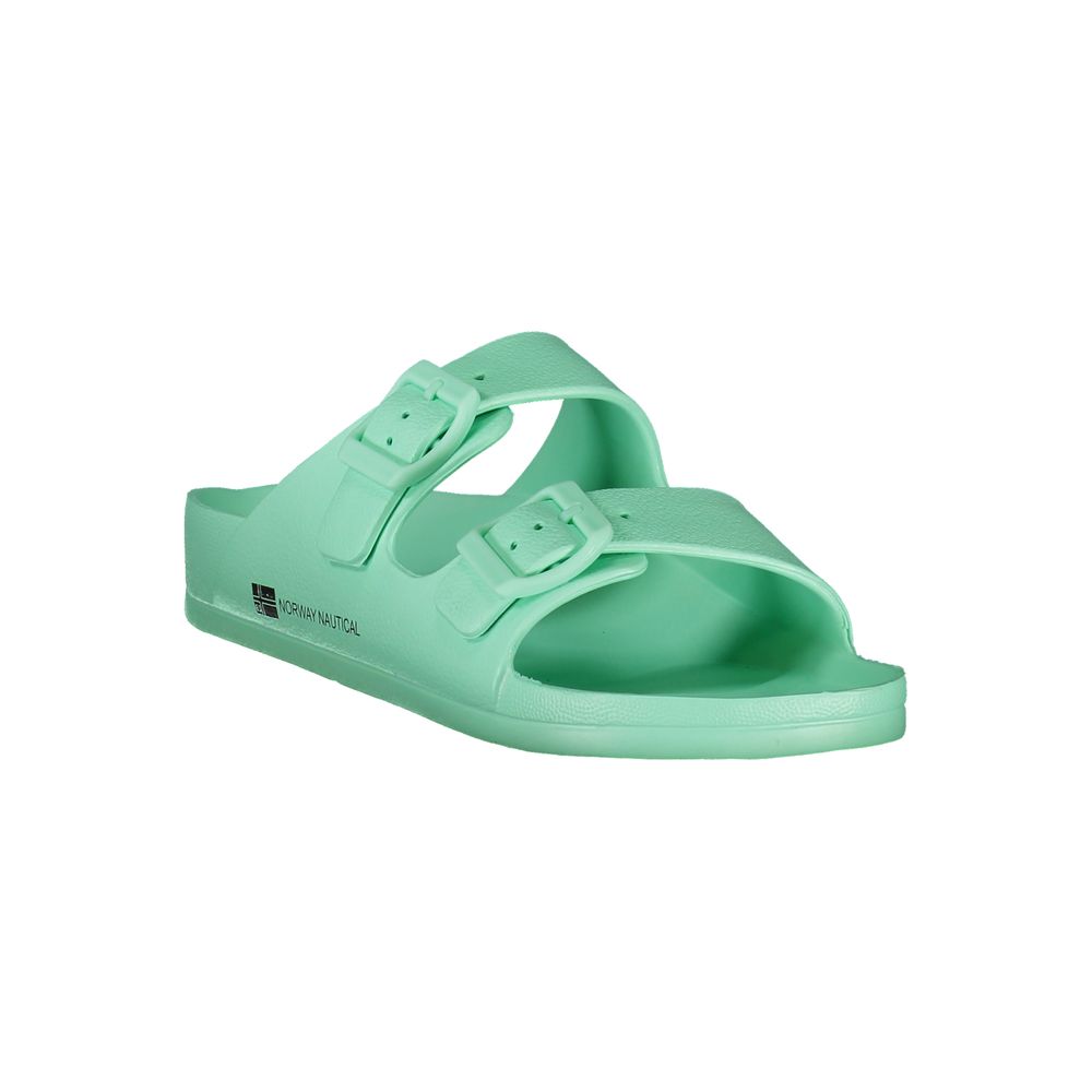 Norway 1963 Green Plastic Sandals for Women