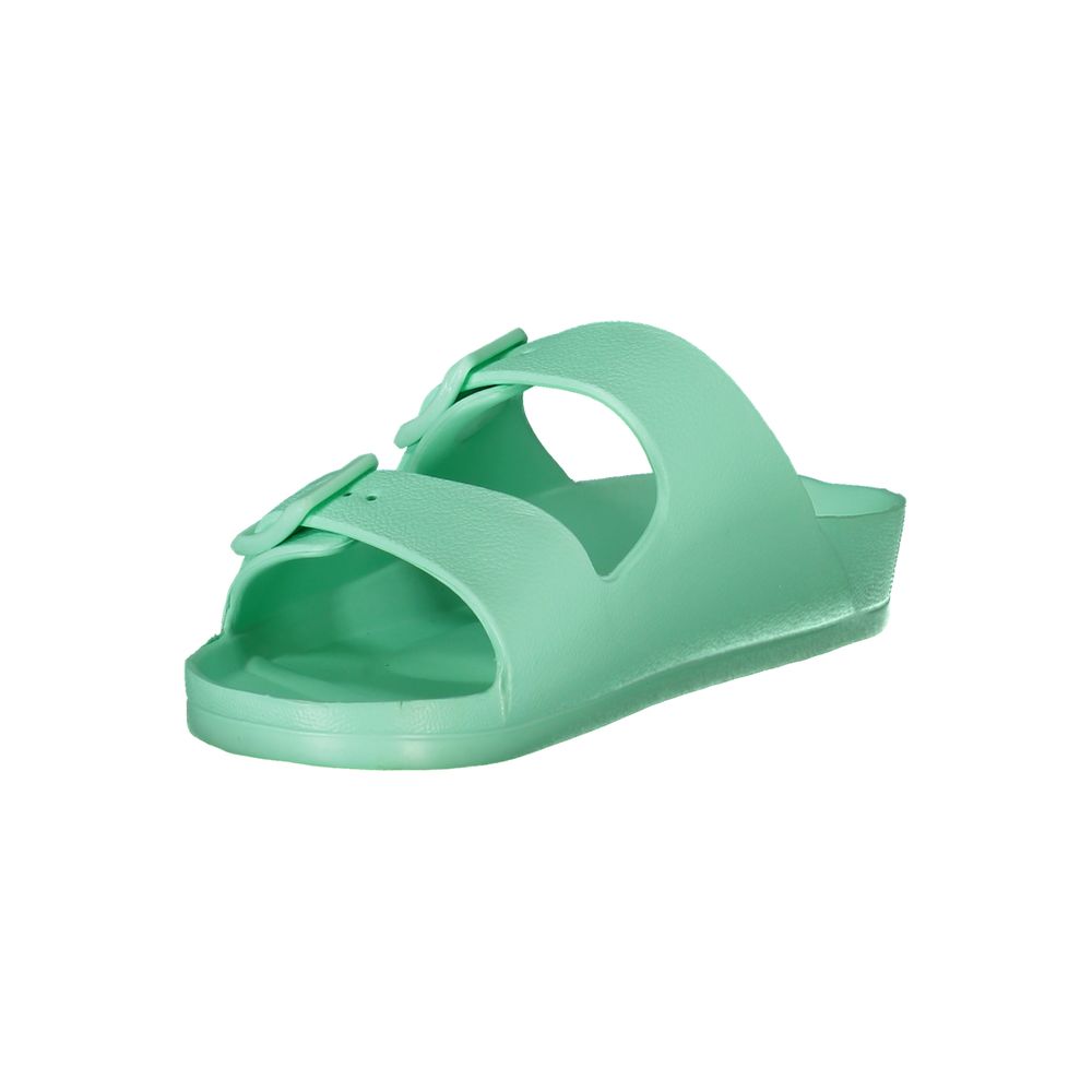 Norway 1963 Green Plastic Sandals for Women