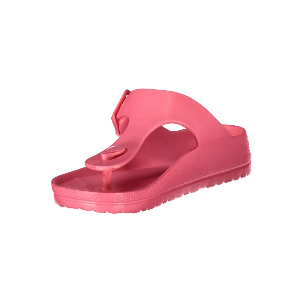 Norway 1963 Pink Plastic Women's Flip Flop Sandal