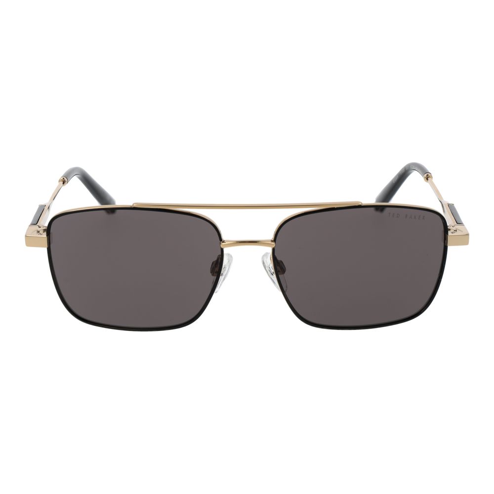 Ted Baker Black Men’s Fashion Sunglasses – Full-Rim, 56mm