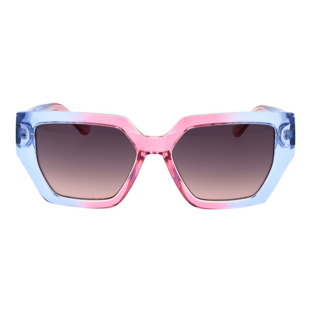 GUESS Women’s Multicolor Sunglasses – Full-Rim Gradient Grey Lenses