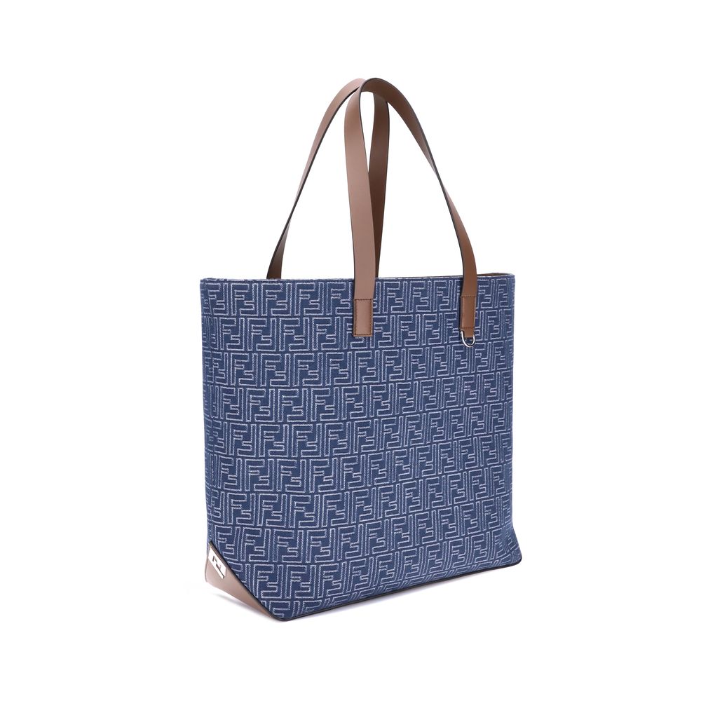 Fendi Embroidered Denim Tote Bag: A Fusion of Casual Elegance