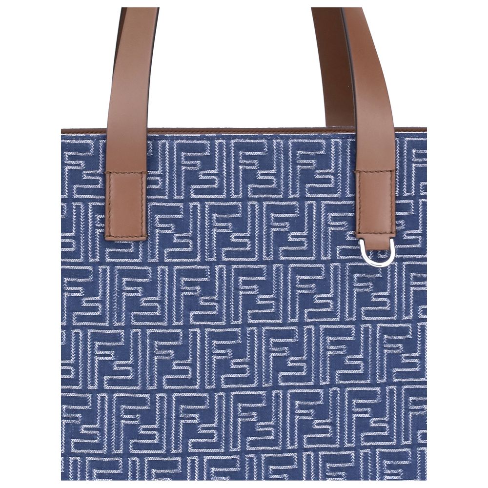 Fendi Embroidered Denim Tote Bag: A Fusion of Casual Elegance