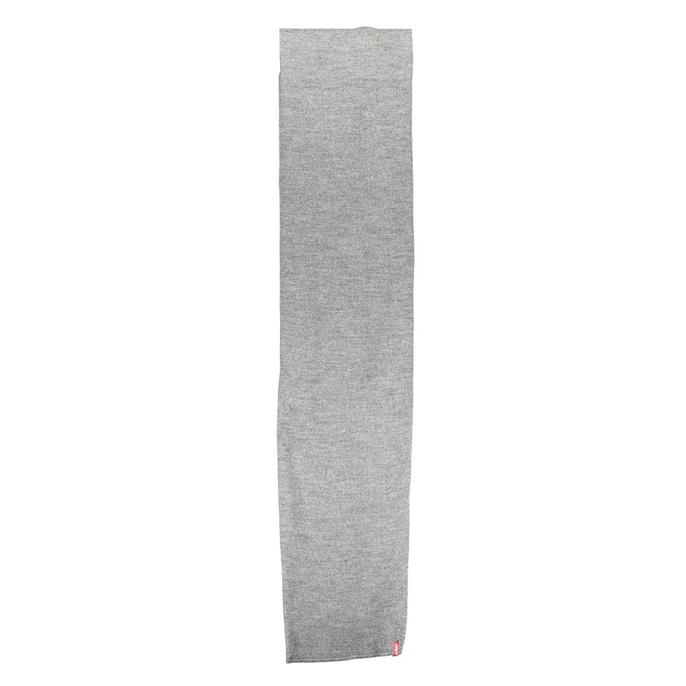 Levi's Grey Marabou Scarf - Luxurious Comfort and Style