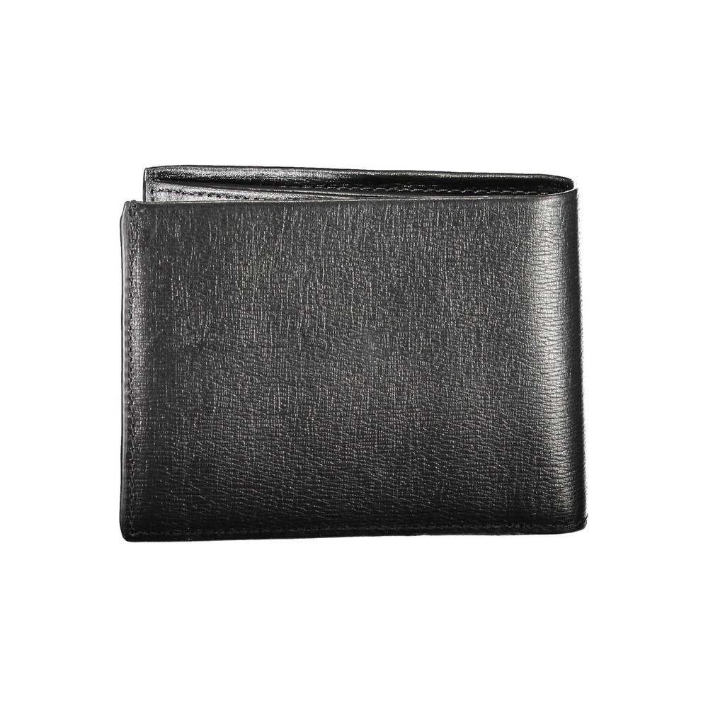 Calvin Klein Black Leather Wallet: Minimalist Elegance