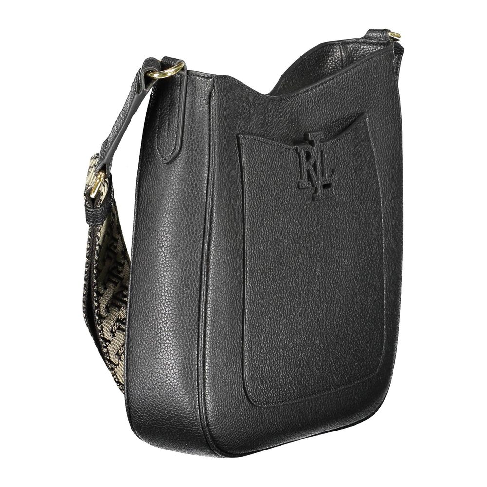 Ralph Lauren Black Leather Handbag - Chic and Versatile