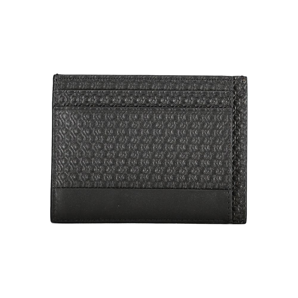 Calvin Klein Black Leather Wallet: Sophisticated Minimalism
