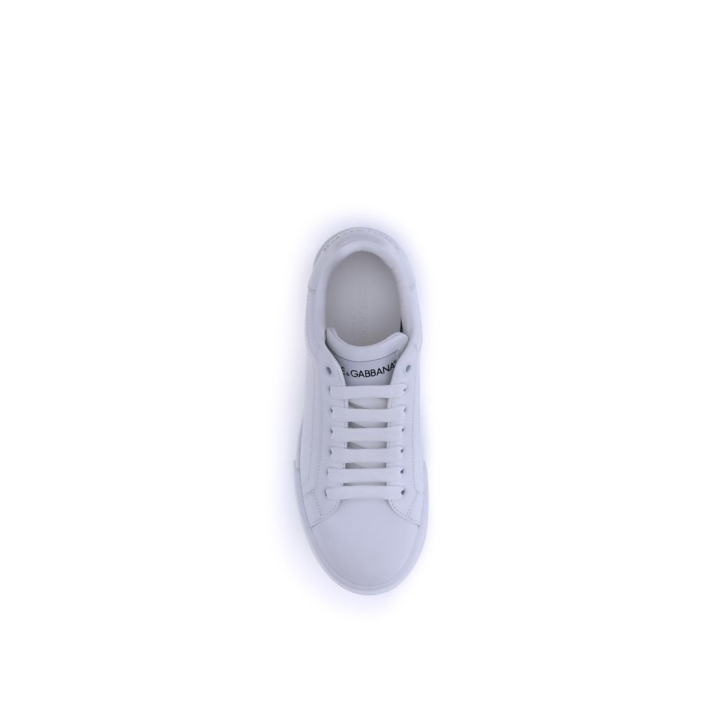 Dolce & Gabbana Portofino Leather Sneakers