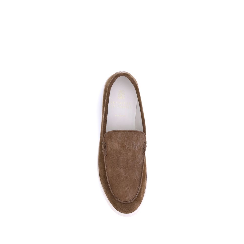 Brunello Cucinelli Slip-on Sneakers: Elegant Everyday Comfort