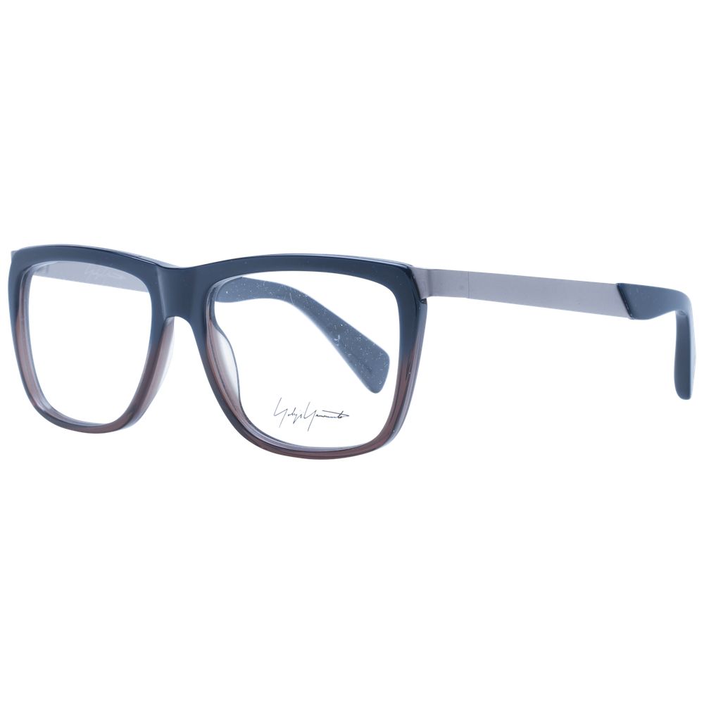 Yohji Yamamoto Blue Unisex Demo-Lens Optical Frames – 55mm