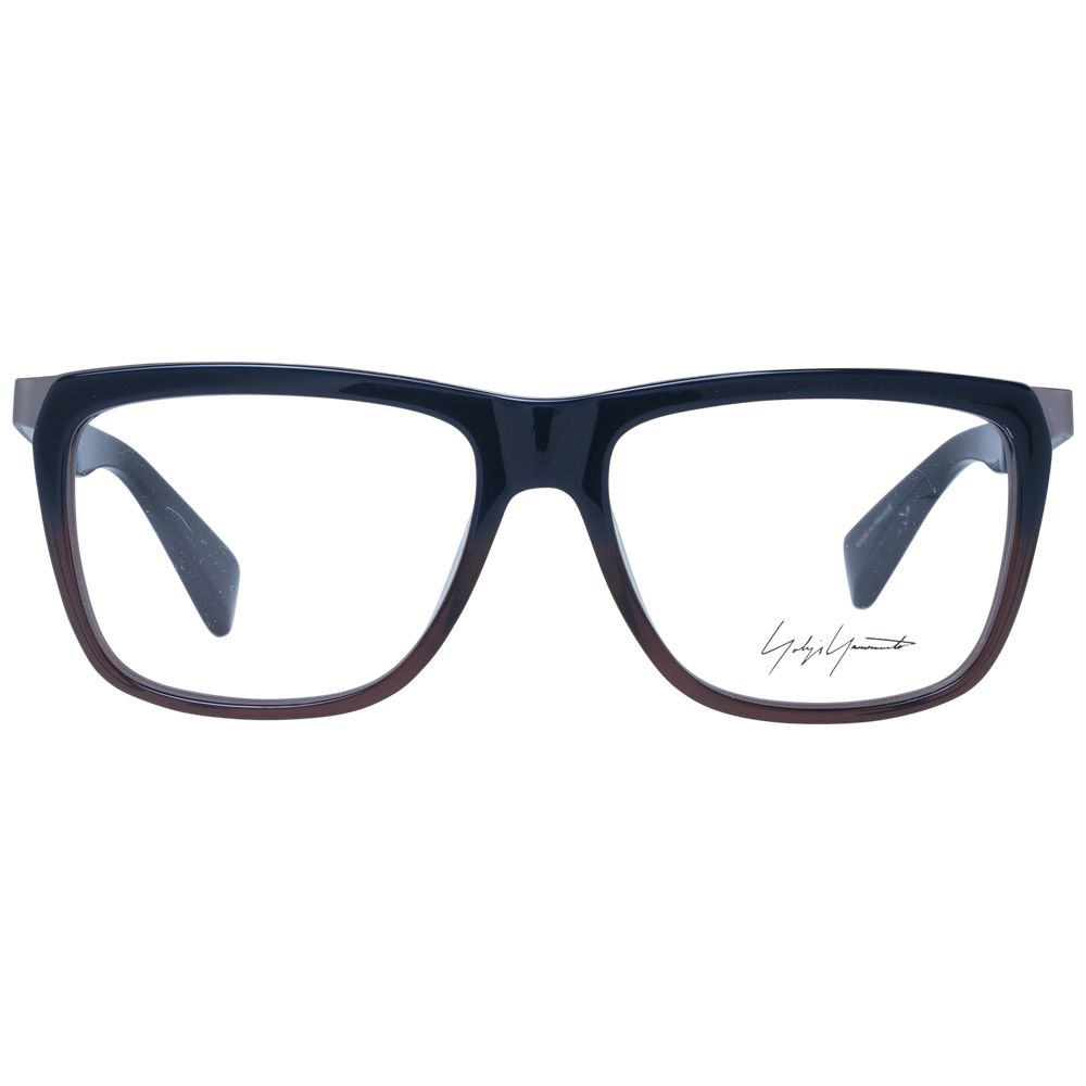 Yohji Yamamoto Blue Unisex Demo-Lens Optical Frames – 55mm