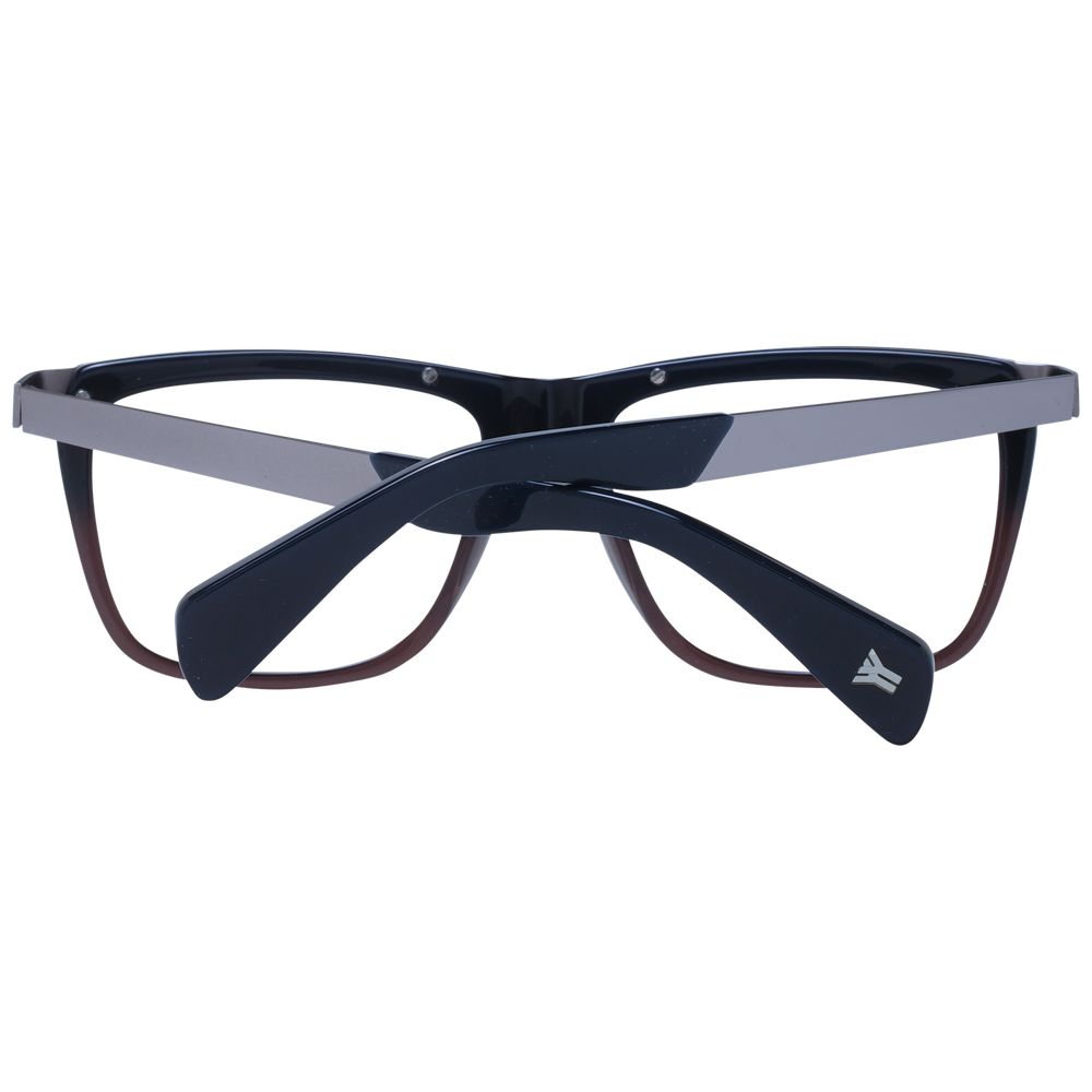 Yohji Yamamoto Blue Unisex Demo-Lens Optical Frames – 55mm