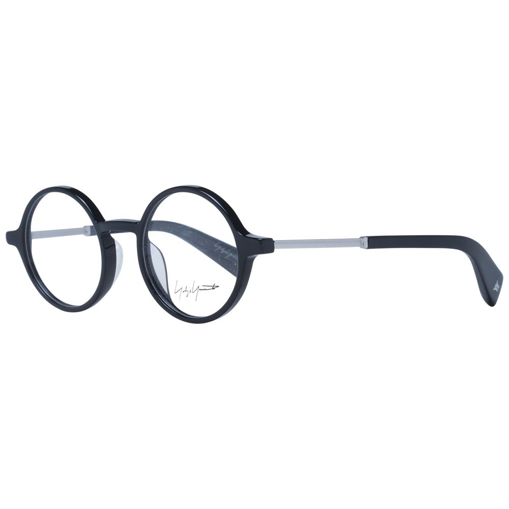 Yohji Yamamoto Unisex Optical Frames – Black Full-Rim, 47mm