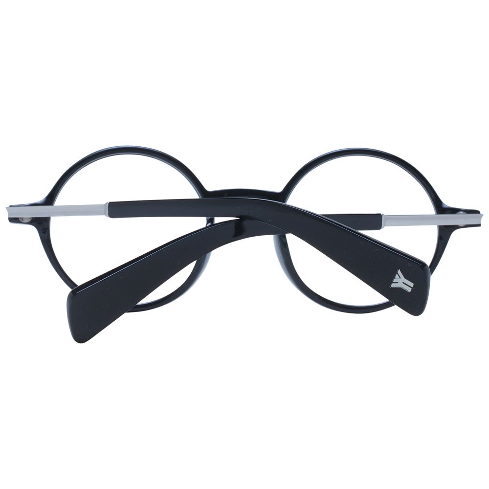 Yohji Yamamoto Unisex Optical Frames – Black Full-Rim, 47mm