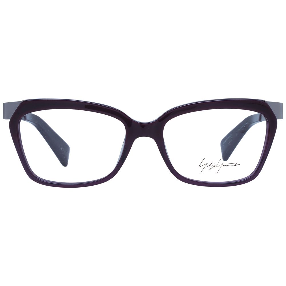 Yohji Yamamoto Unisex Purple Optical Frames – Full-Rim, 54mm